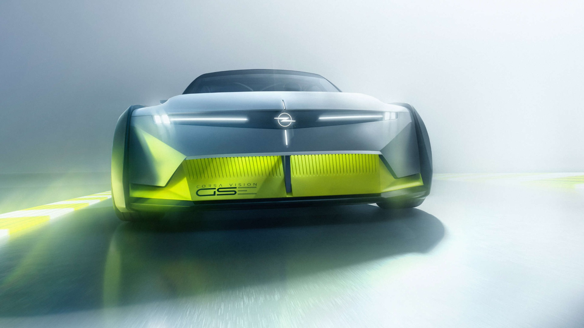 Opel Corsa GSE Vision Gran Turismo, вигляд спереду